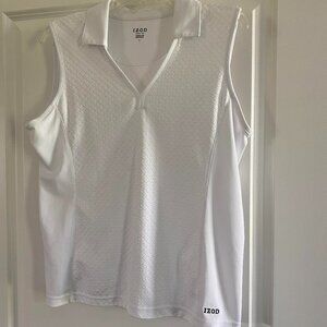 IZOD Ladies Sleeveless Shirt Large